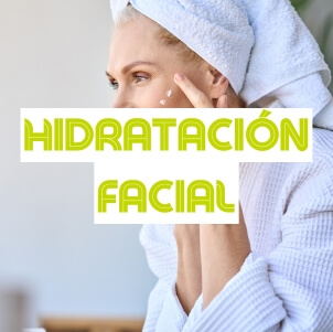 Hidratación facial en KRONOSALUD